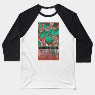 Scripted nature vintage Baseball T-Shirt